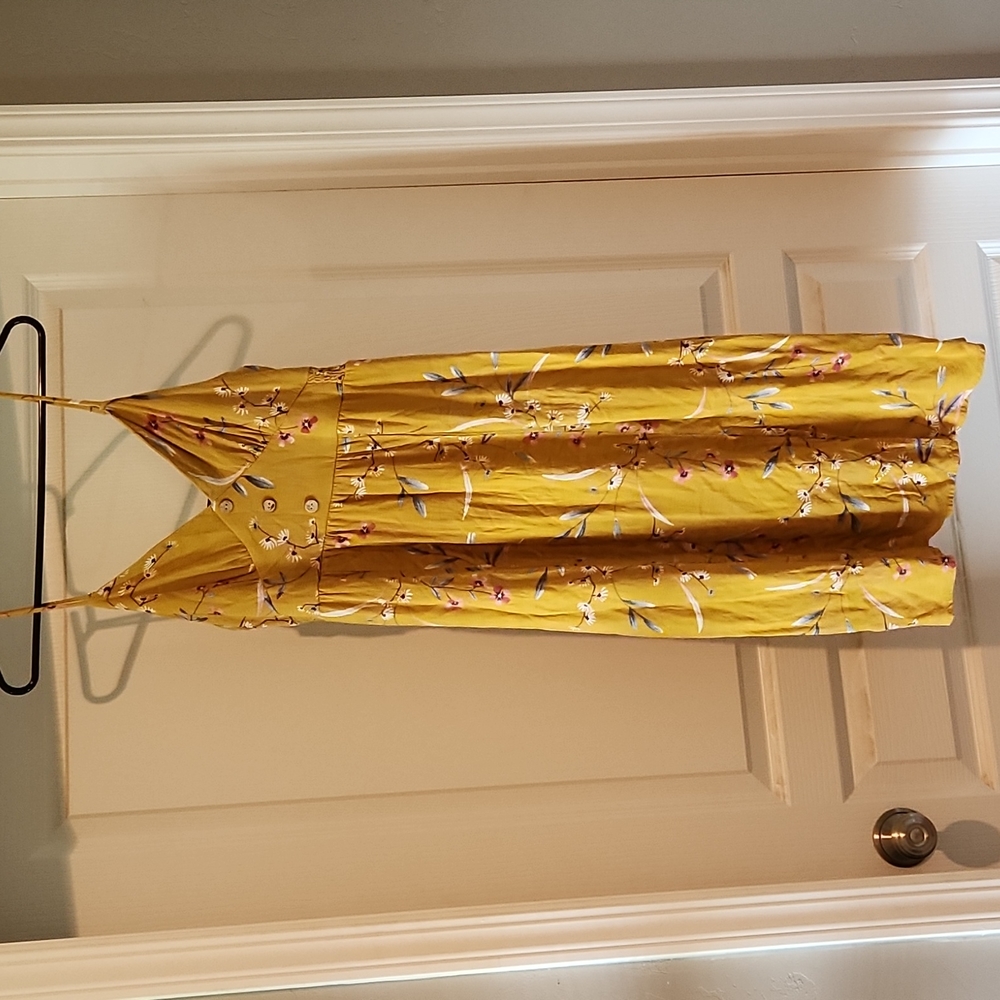 Mustard yellow sundress